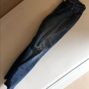 Pair of skinny jeans